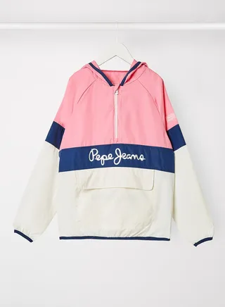Kids/Teen Colourblock Hoodie Multicolour 