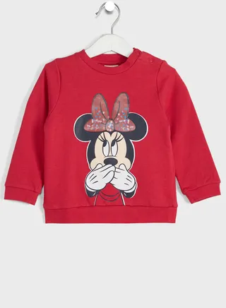 Infant Graphic Sweatshirt Pink 
