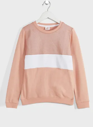 Colorblock Sweatshirt 