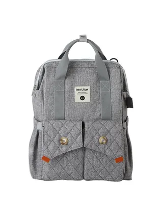 Multi-Function Insular Diaper Bag 