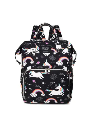 Mommy bag multi-purpose mother and baby bag fashion mother bag baby bottle backpack large capacity diaper backpack 