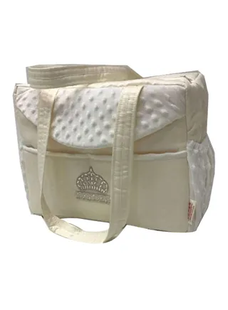 Crown Printed Diaper Bag 