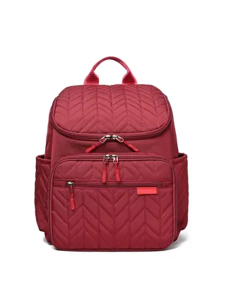 European and American large-capacity embroidery mother and baby bag portable diaper bag baby bottle insulation mummy bag 