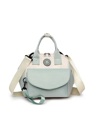 Multifunctional Mommy Bag Backpack Women's New Large-capacity Baby Bottle Diaper Maternal and Baby Supplies Storage Bag Handbag 