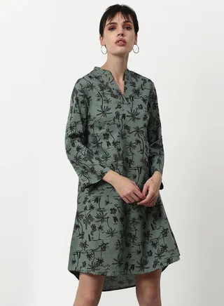 Regular Fit Casual Dress Multicolour 