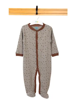 BabiesBasic 100% cotton Printed Long Sleeves Jumpsuit/Romper/Sleepsuit for babies 