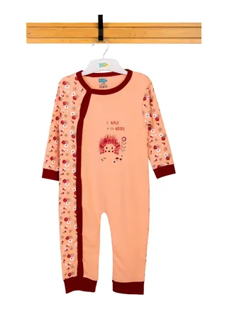 BabiesBasic 100% cotton Printed Long Sleeves Jumpsuit/Romper/Sleepsuit for babies 