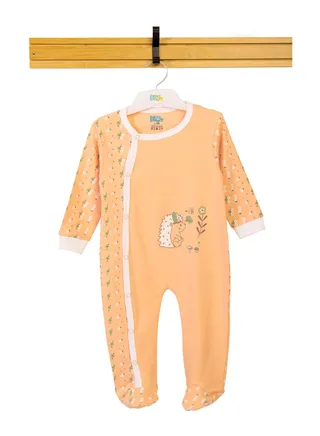 BabiesBasic 100% cotton Printed Long Sleeves Jumpsuit/Romper/Sleepsuit for babies 