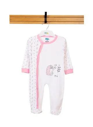 BabiesBasic 100% cotton Printed Long Sleeves Jumpsuit/Romper/Sleepsuit for babies 