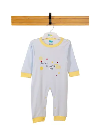 BabiesBasic 100% cotton Printed Long Sleeves Jumpsuit/Romper/Sleepsuit for babies 