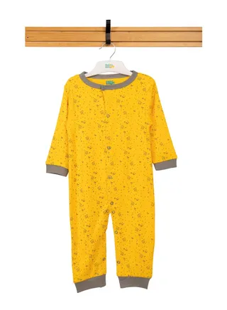 BabiesBasic 100% cotton Printed Long Sleeves Jumpsuit/Romper/Sleepsuit for babies 