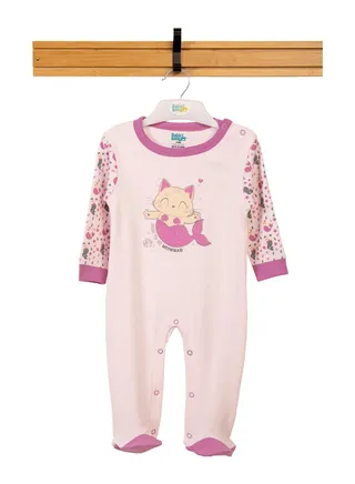 BabiesBasic 100% cotton Printed Long Sleeves Jumpsuit/Romper/Sleepsuit for babies 