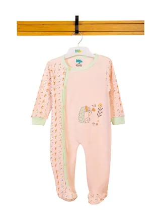 BabiesBasic 100% cotton Printed Long Sleeves Jumpsuit/Romper/Sleepsuit for babies 