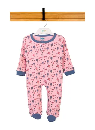 BabiesBasic 100% cotton Printed Long Sleeves Jumpsuit/Romper/Sleepsuit for babies 