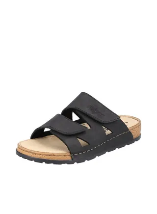 Rieker Mens Casual Sandals 25650-00 Belfast Black 116-1096 