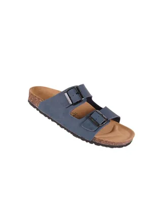 Biochic Mens Double Strap Sandals 012-371 1800ST-Blue 