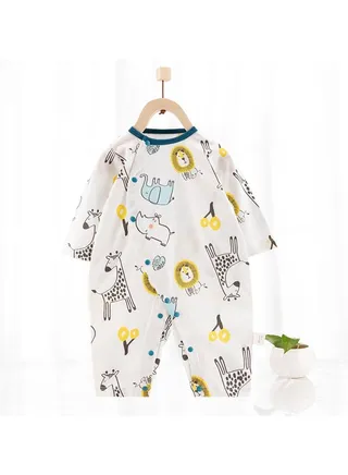Baby Summer Cotton-thin Comfort Jumpsuit 