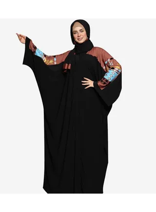 Free size esdal dark beige color made of ITY material 