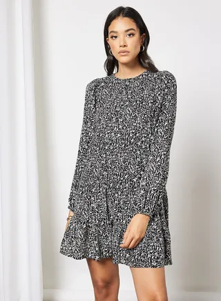 All Over Print Mini Dress 