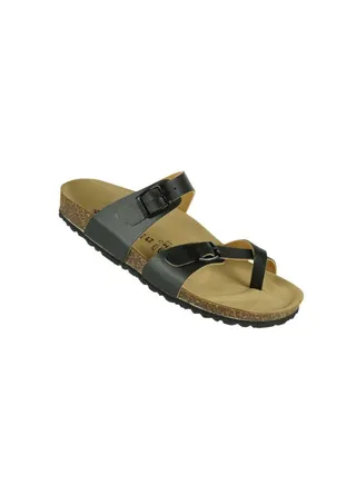 Biochic Mens Toe Grip Slipon 012-406 1895-Black 