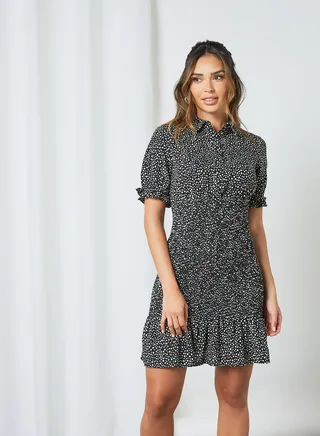 Dicthe Dress Black 