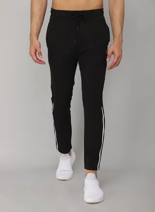 Mens Training Trackpants Black 