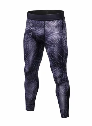 Men Quick Dry Breathable Elastic Running Trousers Black 