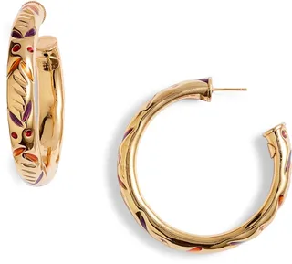 Bari Hoop Earrings