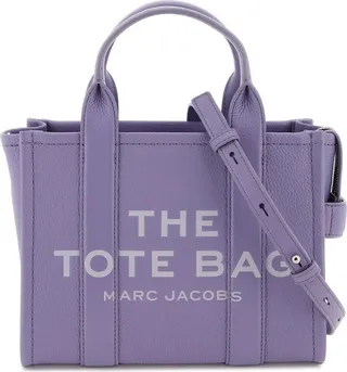 Marc Jacobs Leather The Mini Traveler Tote Bag