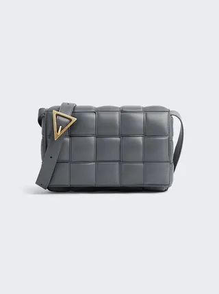 Intreccio Crossbody Bag Thunder and Gold