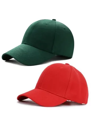 Bundle of Two baseball sport cap hat 