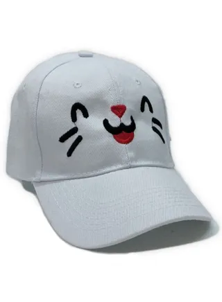 Girly cat face baseball & Snapback cap hat, cap Sport Cap 