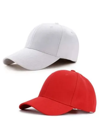 Bundle of Two baseball sport cap hat 