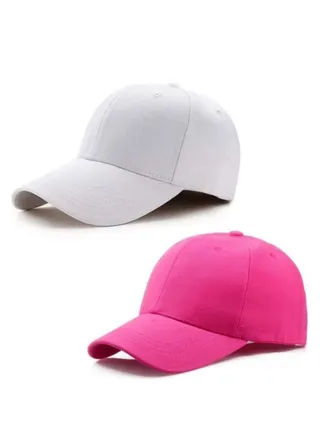 Bundle of Two baseball sport cap hat 