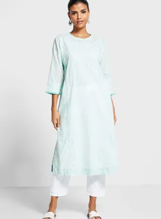 Printed Longline Kurti 