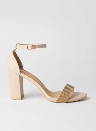 Comfortable Wear Buckle Closure Sandals Pink 