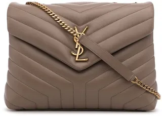 medium LouLou quilted shoulder bag