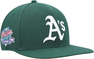 Men's '47 Green Oakland Athletics 1989 World Series Sure Shot Captain Snapback Hat