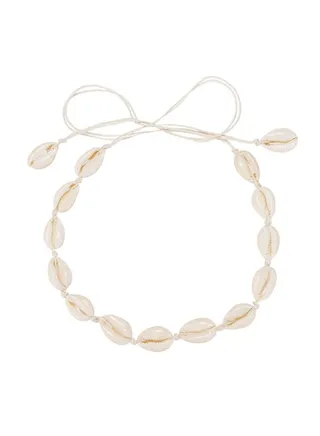 Leisure Shell Short Collarbone Choker 