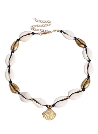 Natural Shell Beads Choker 