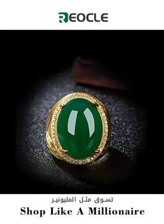 Sparkling Rhinestone Gemstone Ring Classic Style Design Simple and Elegant 
