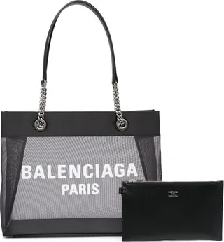 Black Duty Free Medium Tote Bag