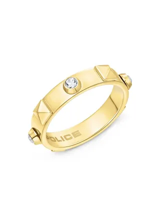 Fizzy Finger Ring for Women Gold Plating with crystals 