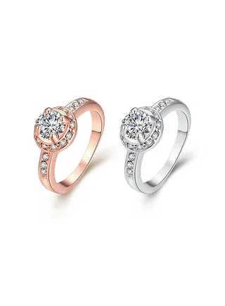 Fashionable Latest Shinny Simple Ring Akr021A6 