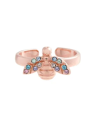 Rainbow Bee Women's Rings - OBJAMR110 