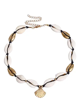 Natural Shell Beads Choker 