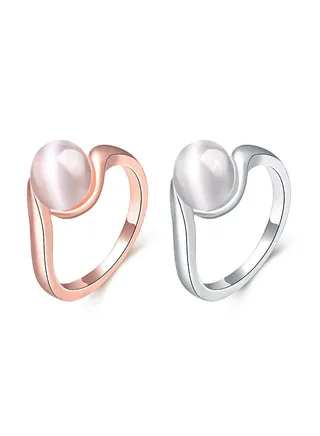 Fashionable Latest Shinny Simple Ring Akr062B6 