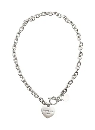 Creative Heart Pattern Chain Necklace 