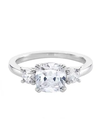 The Carat Collection - Clear Meghan Sparkle Ring 