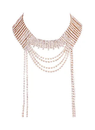 Crystal Collar Necklace 